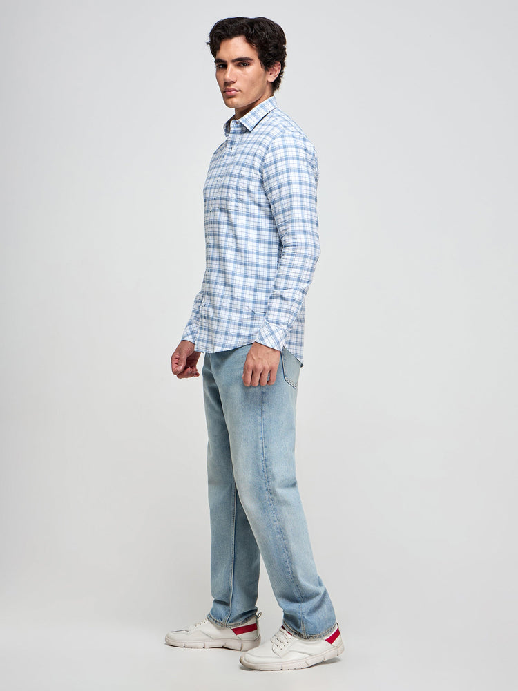 Pure Cotton Checked Shirt