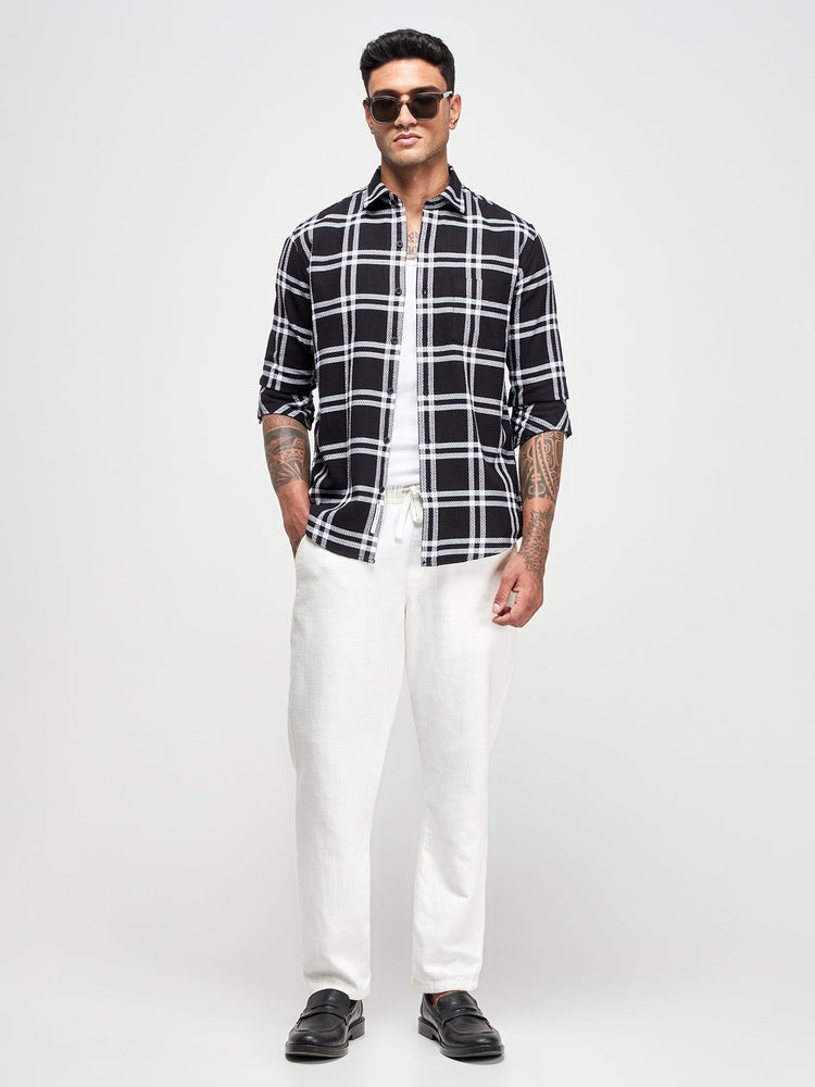 Pure Cotton Checked Shirt