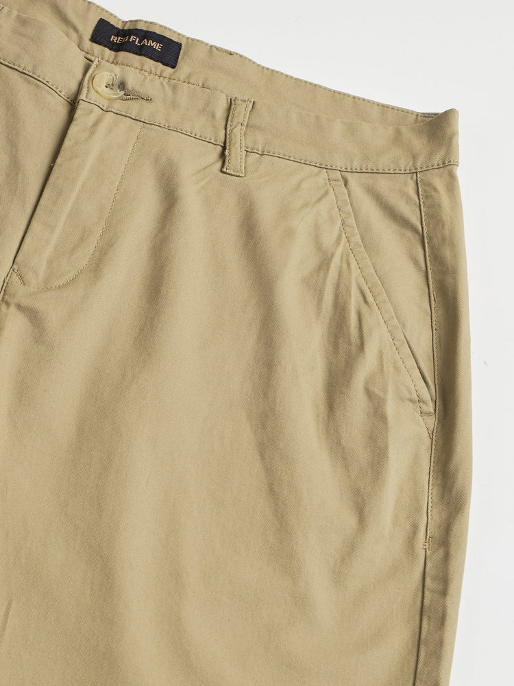 Cotton Twill Stretch Shorts