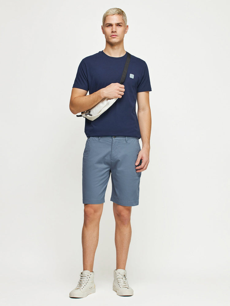 Cotton Twill Stretch Shorts