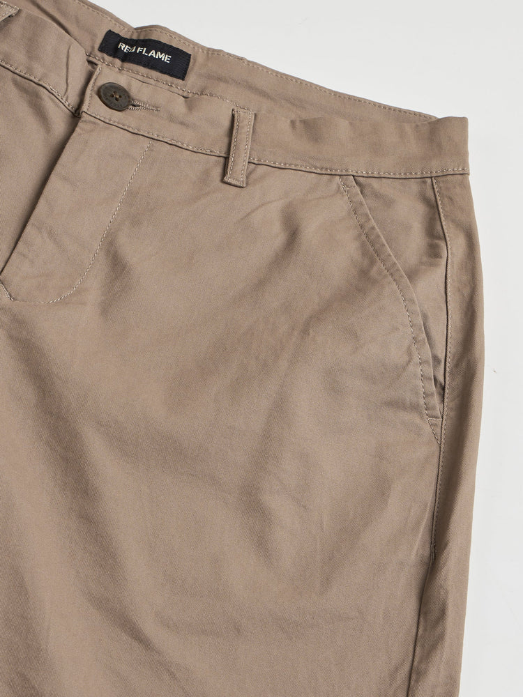Cotton Twill Stretch Shorts