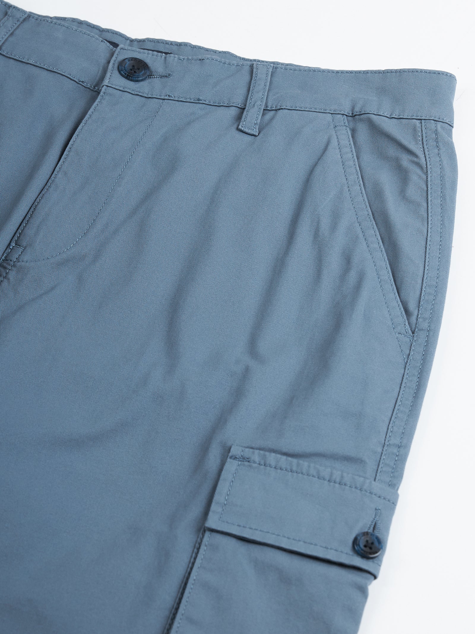 Cotton Twill Cargo Shorts