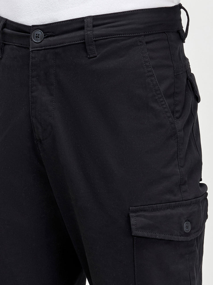Relaxed Fit Twill Cargo Trouser