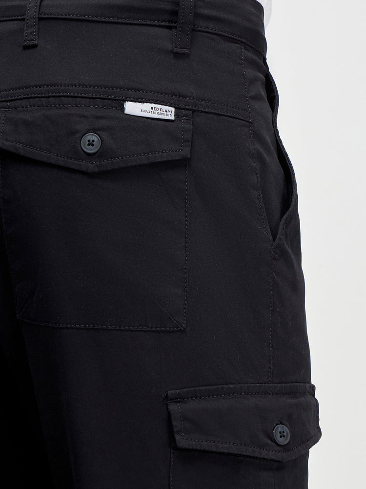 Relaxed Fit Twill Cargo Trouser