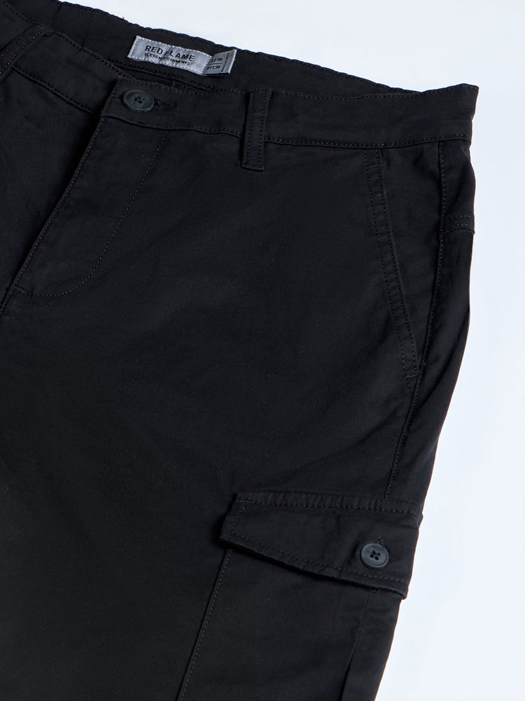 Relaxed Fit Twill Cargo Trouser