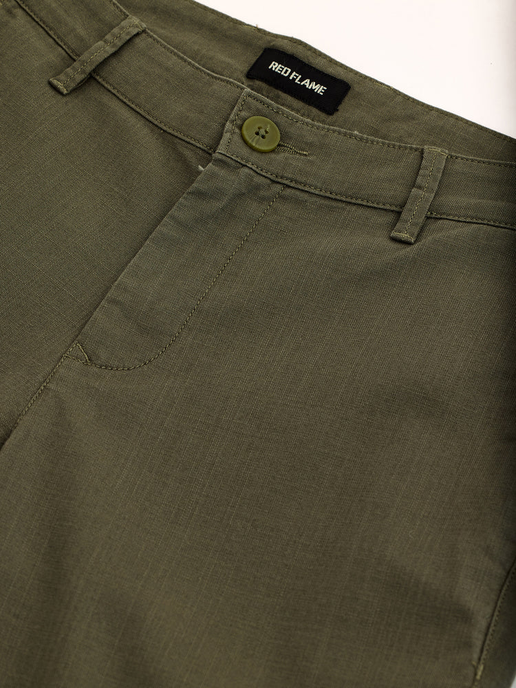 Olive Slim Fit Trouser
