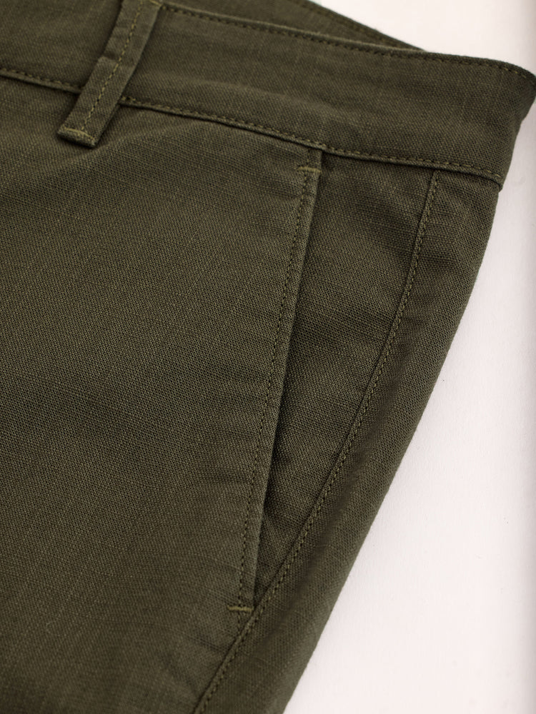 Olive Slim Fit Trouser