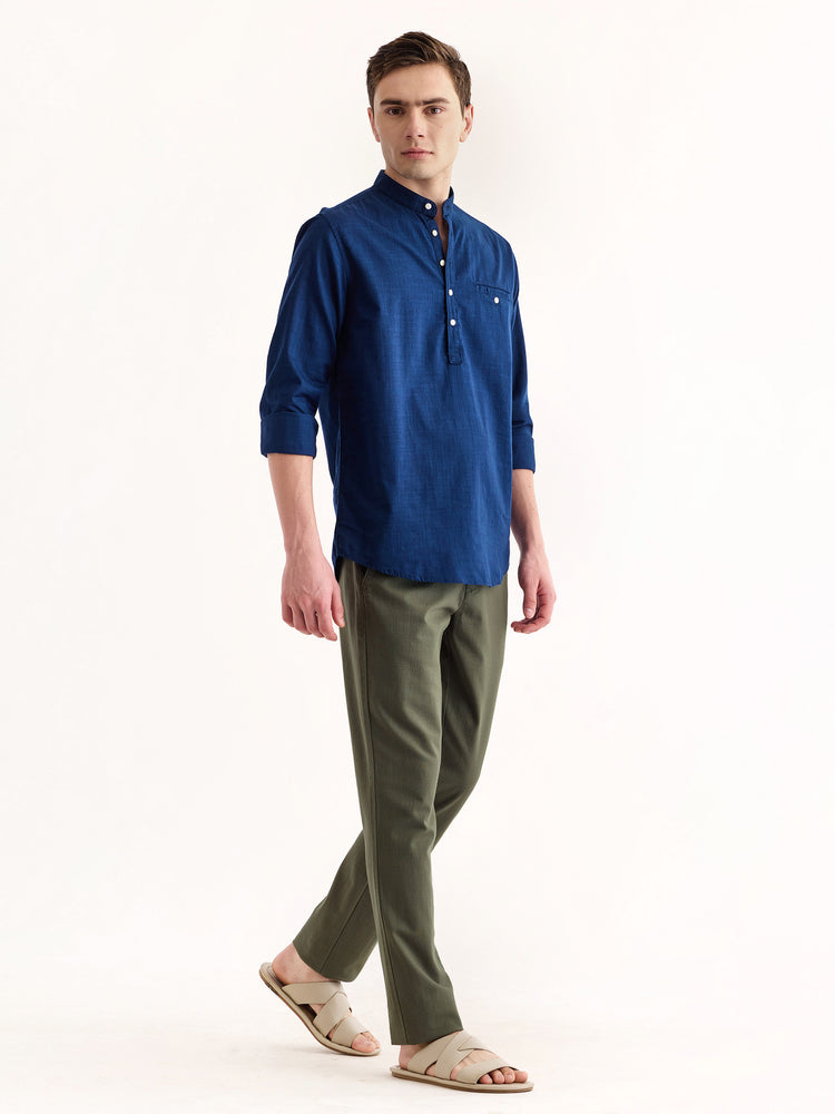 Olive Slim Fit Trouser