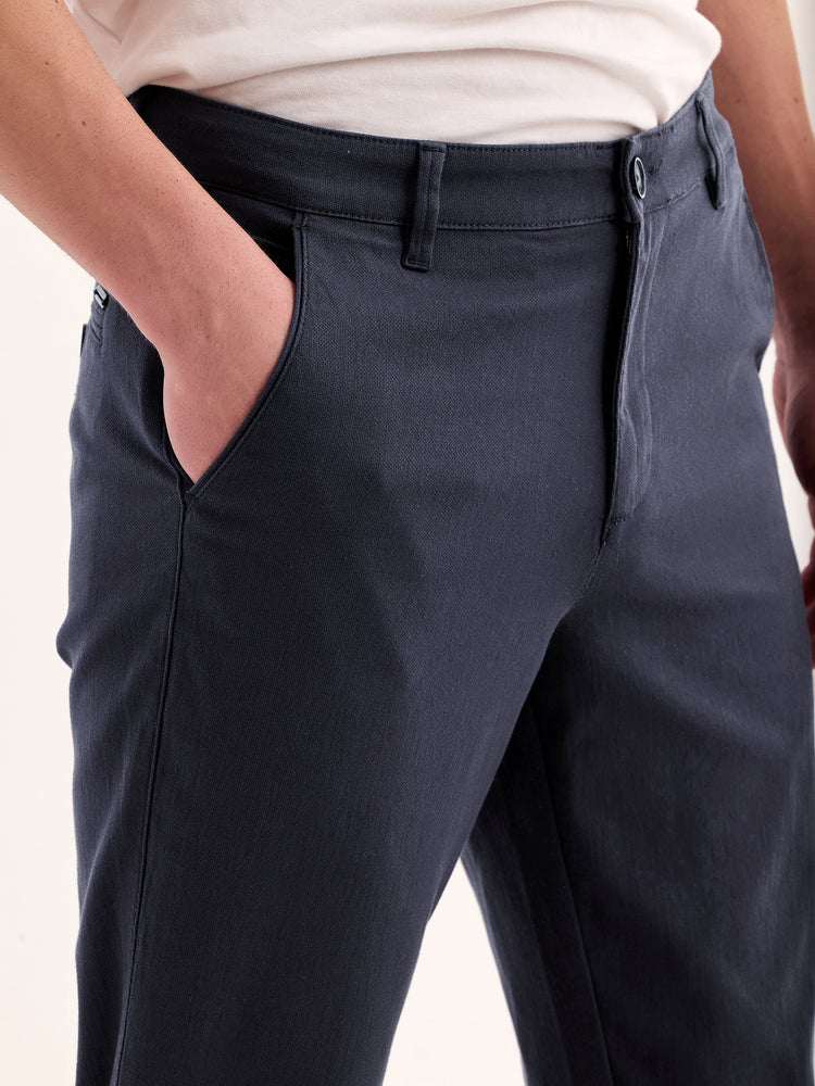 Grey Stretch Slim Fit Trouser