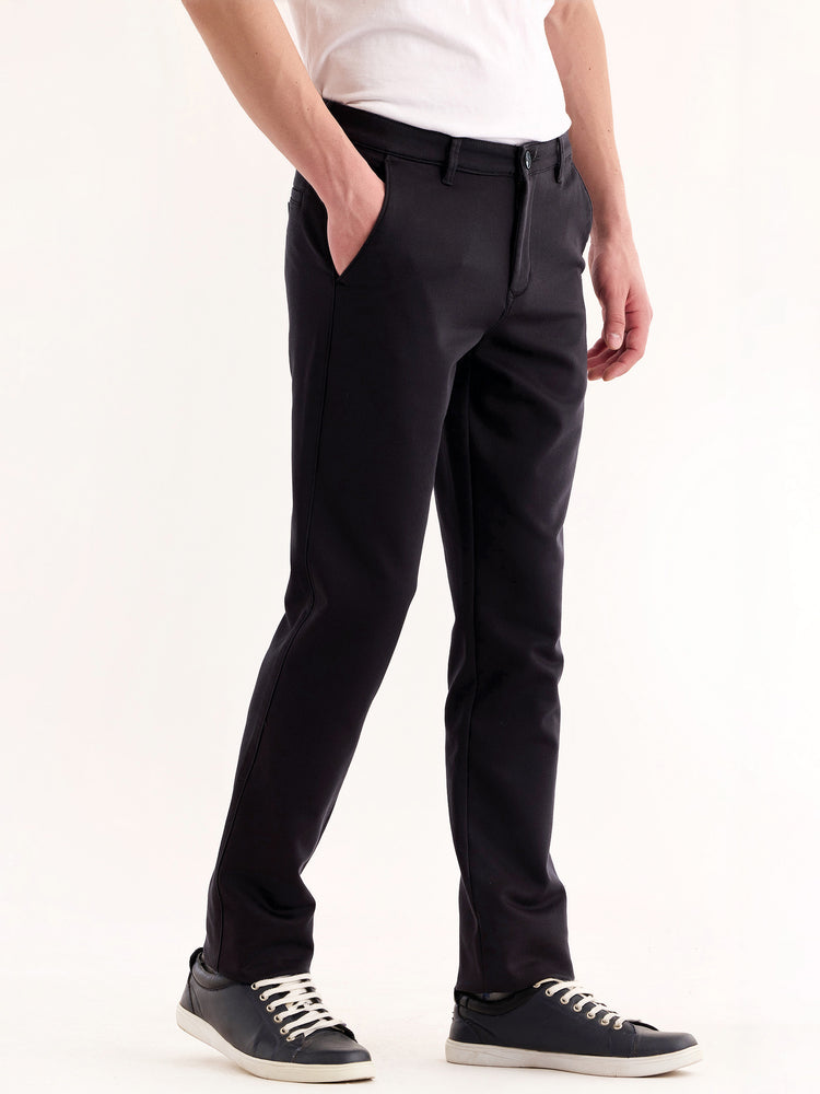 Grey Stretch Slim Fit Trouser