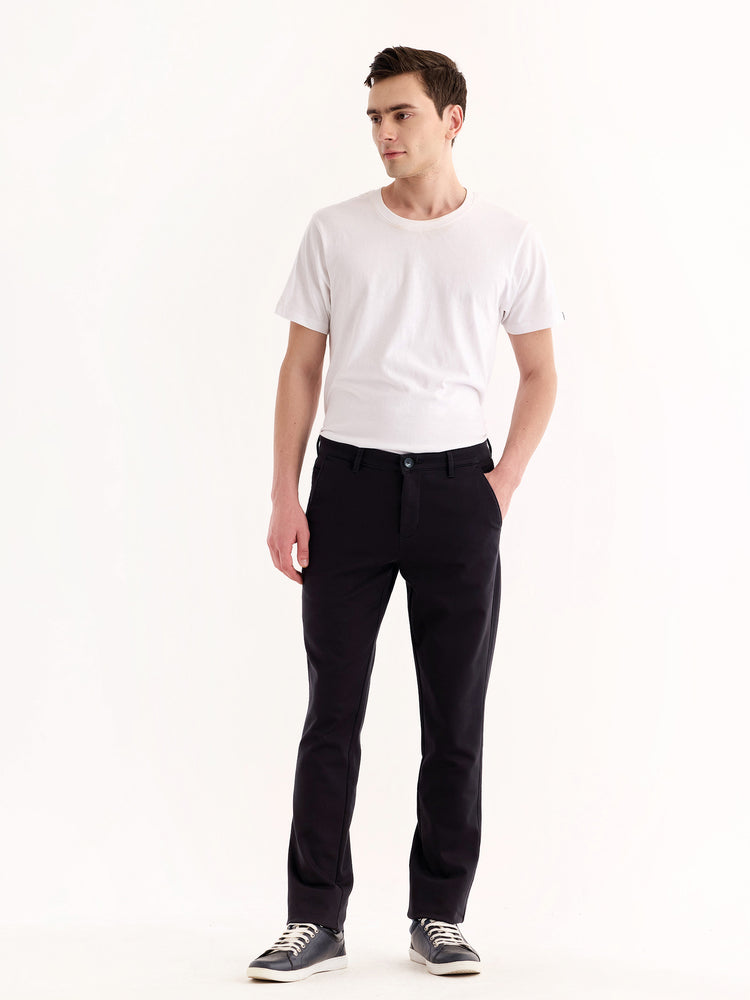 Grey Stretch Slim Fit Trouser