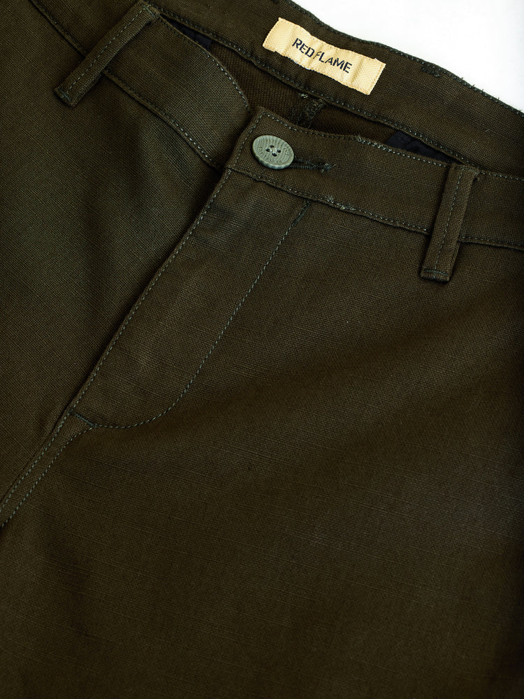 Green Stretch Slim Fit Trouser