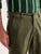 Green Stretch Slim Fit Trouser