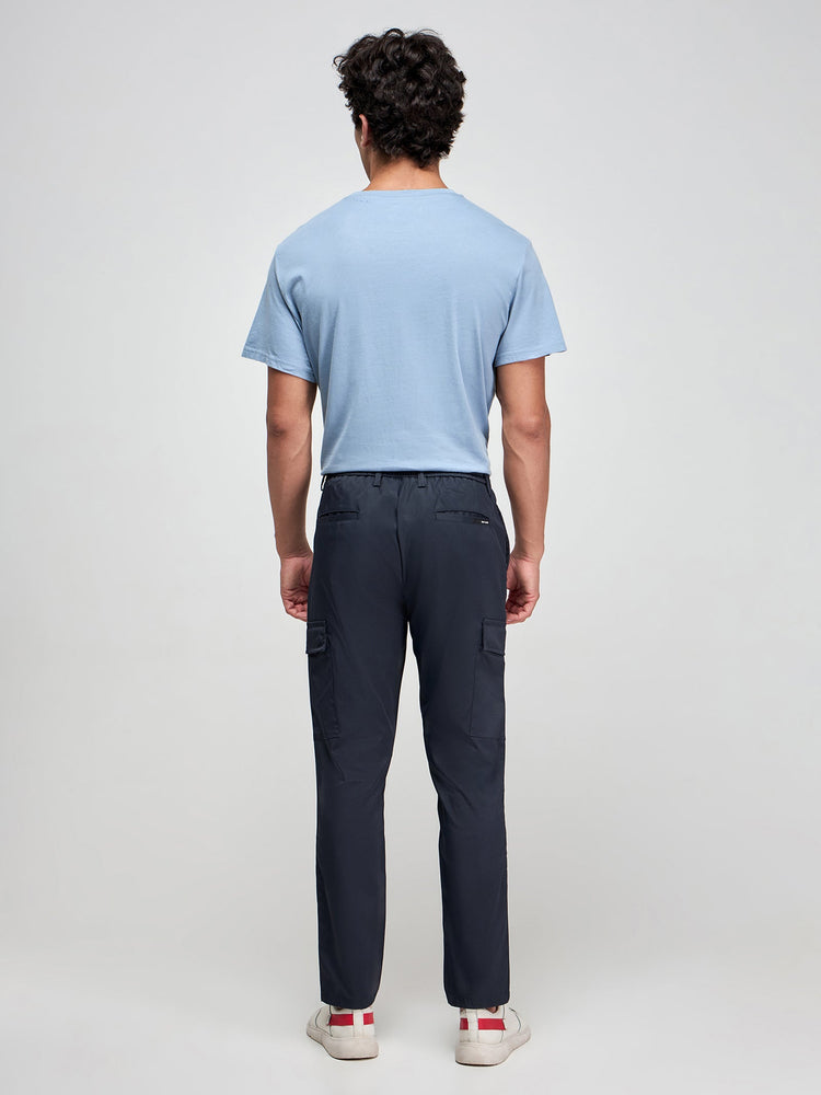 Relaxed Fit Pleated Cargo Trouser