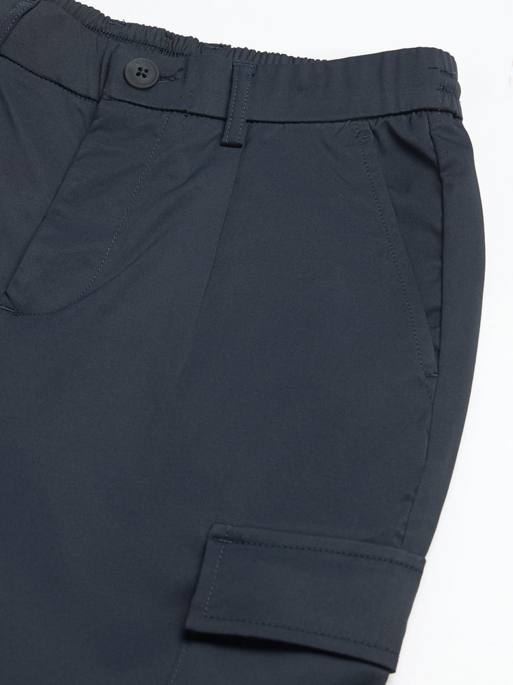 Relaxed Fit Pleated Cargo Trouser
