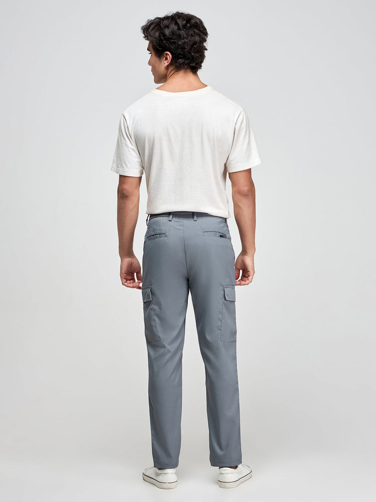Relaxed Fit Pleated Cargo Trouser