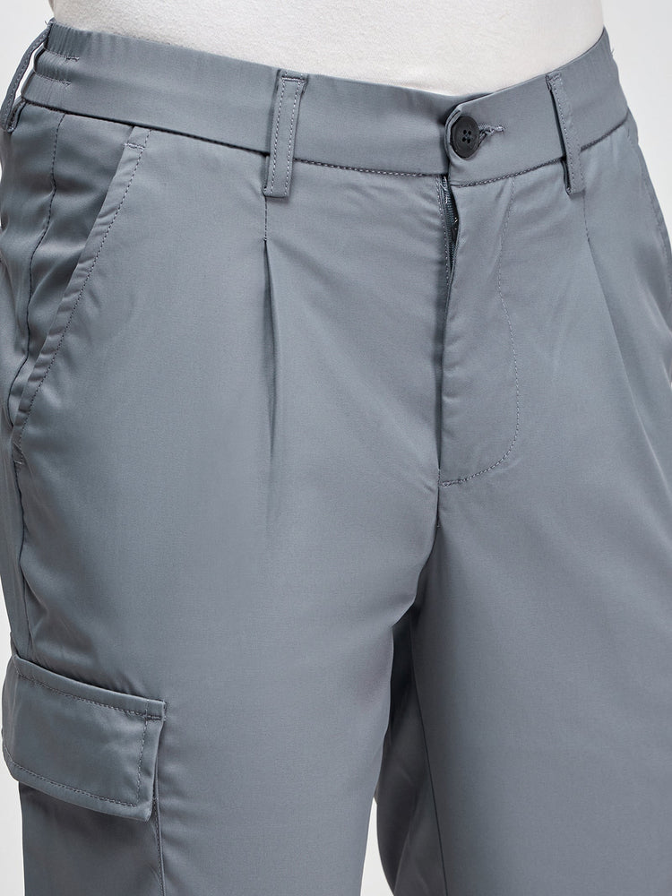 Relaxed Fit Pleated Cargo Trouser