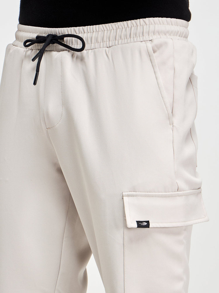 Relaxed Fit Pull-On Cargo Trouser