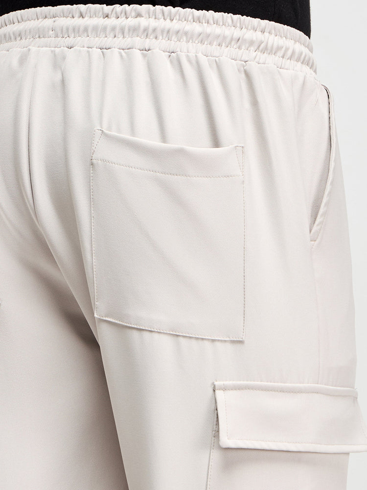 Relaxed Fit Pull-On Cargo Trouser