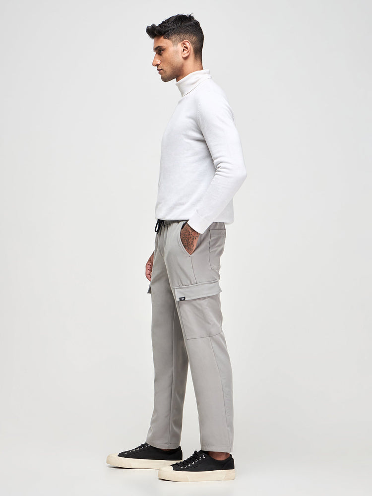 Relaxed Fit Pull-On Cargo Trouser