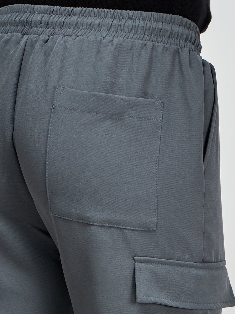 Relaxed Fit Pull-On Cargo Trouser