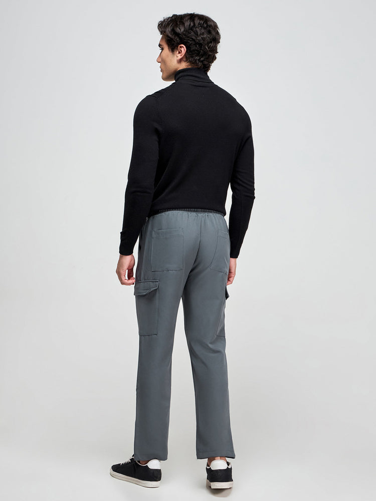 Relaxed Fit Pull-On Cargo Trouser