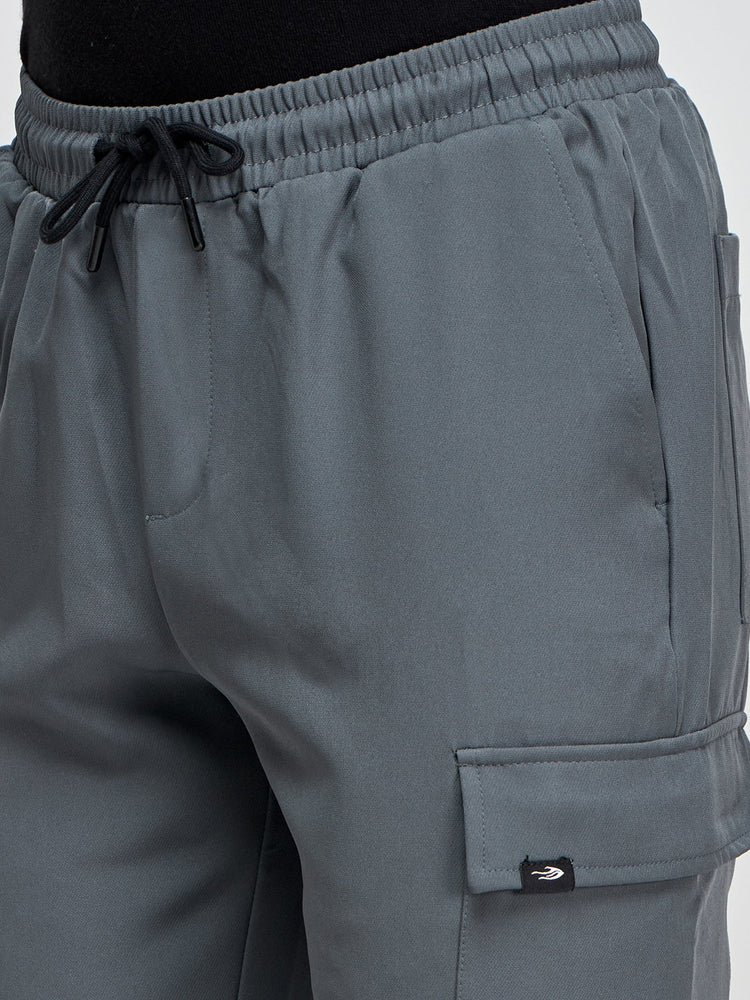 Relaxed Fit Pull-On Cargo Trouser