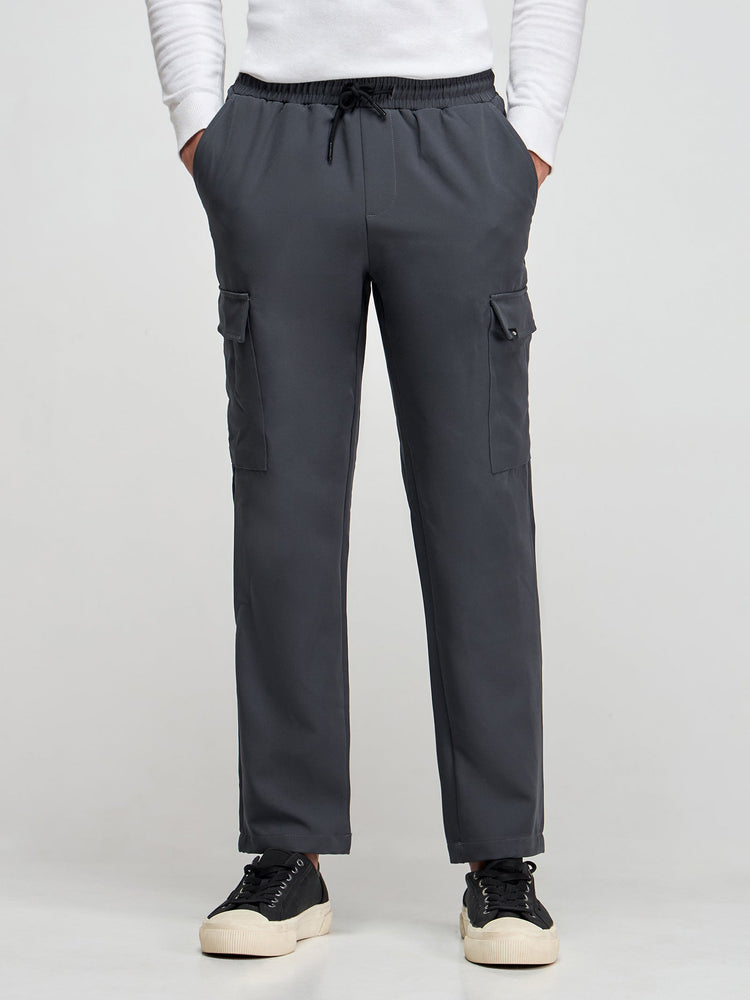 Relaxed Fit Pull-On Cargo Trouser