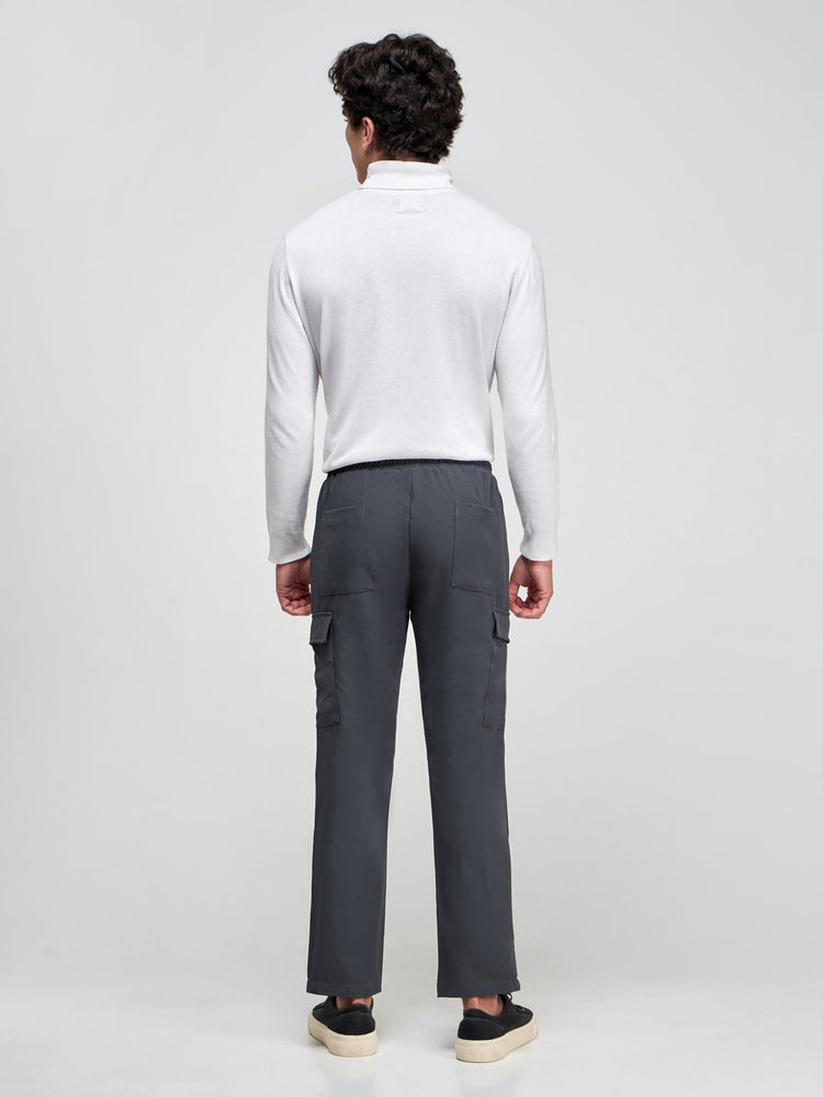 Relaxed Fit Pull-On Cargo Trouser