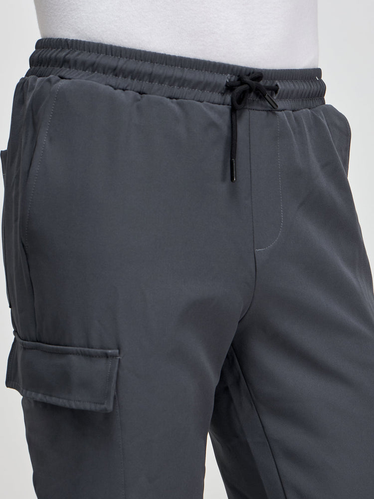 Relaxed Fit Pull-On Cargo Trouser