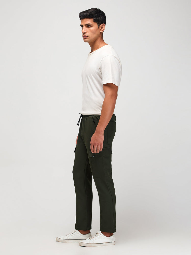 Relaxed Fit Pull-On Cargo Trouser
