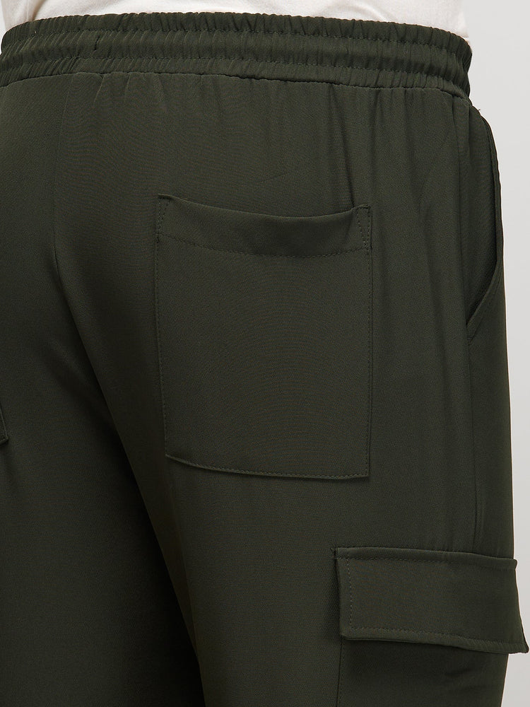 Relaxed Fit Pull-On Cargo Trouser