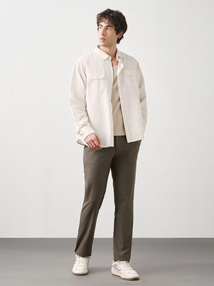 Relaxed Fit Stretch Trouser
