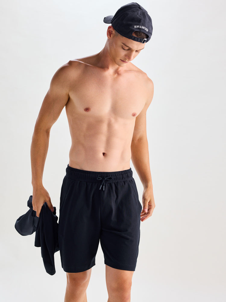 Navy Pure Cotton Plain Knits Co-Ords
