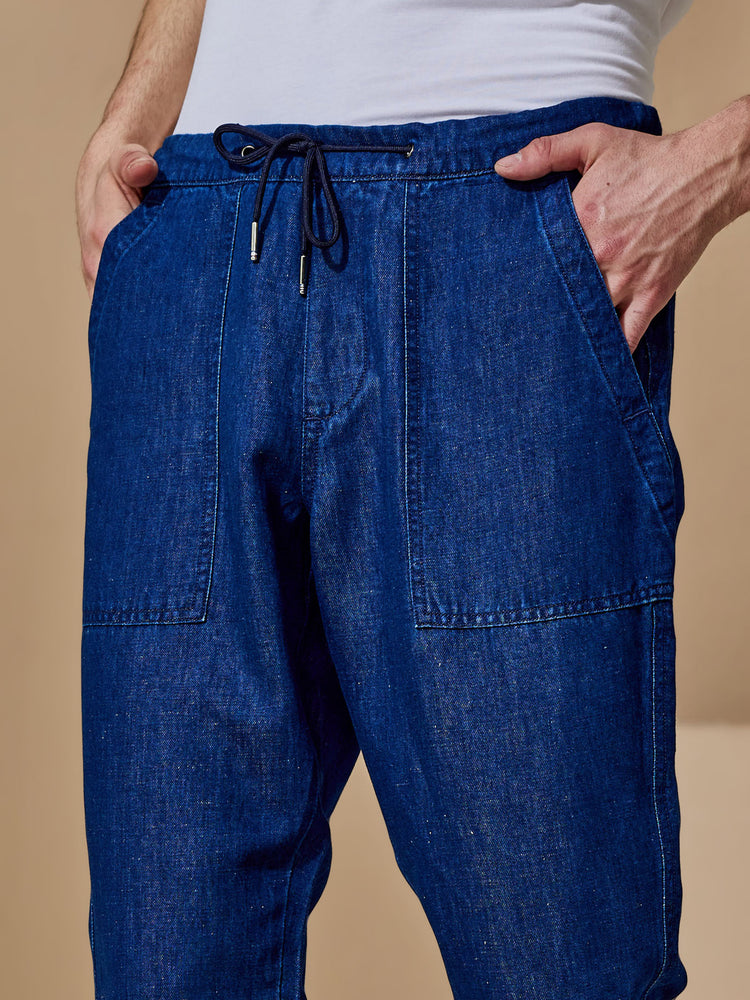 Navy Linen Co-ords