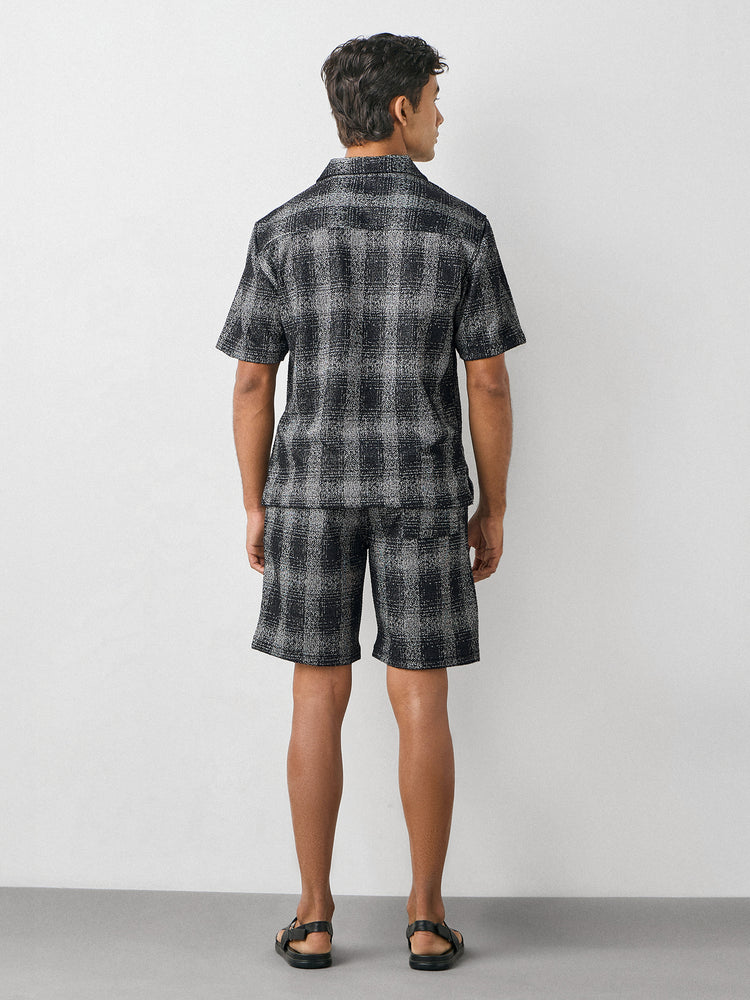 Bouclé Checked Co-Ord Set