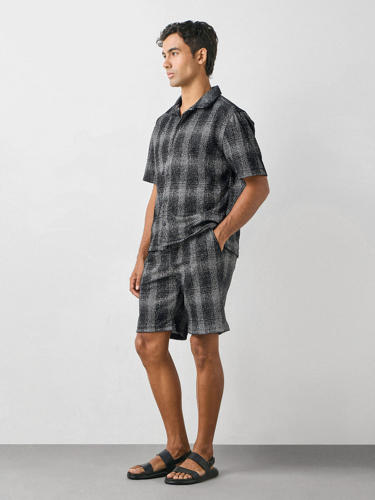 Bouclé Checked Co-Ord Set