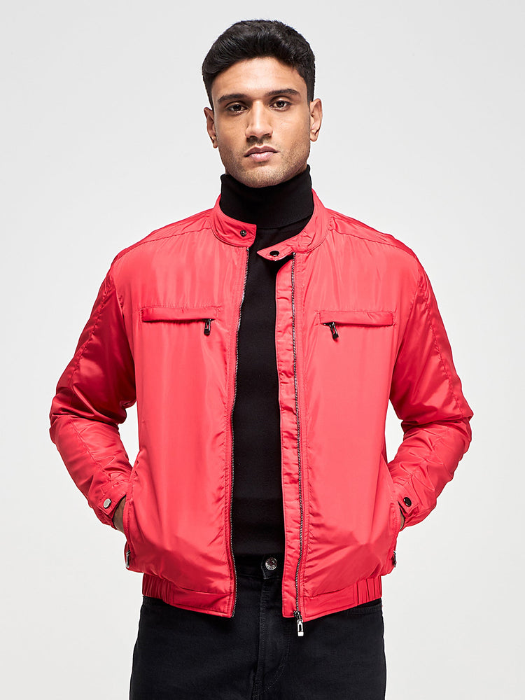 Zipped Biker Jacket