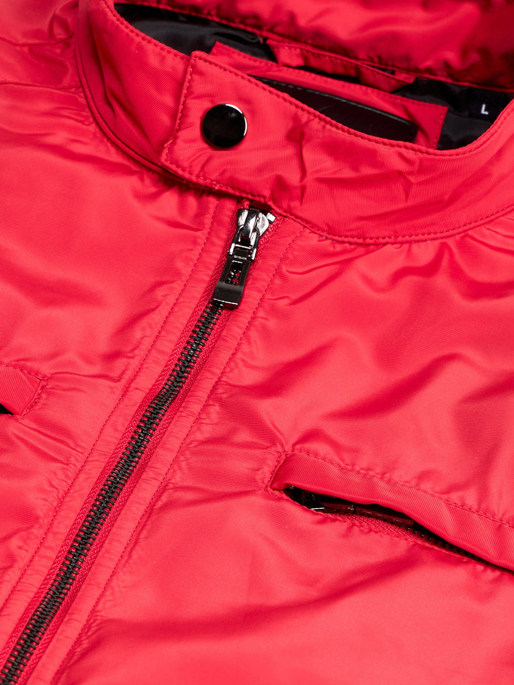 Zipped Biker Jacket