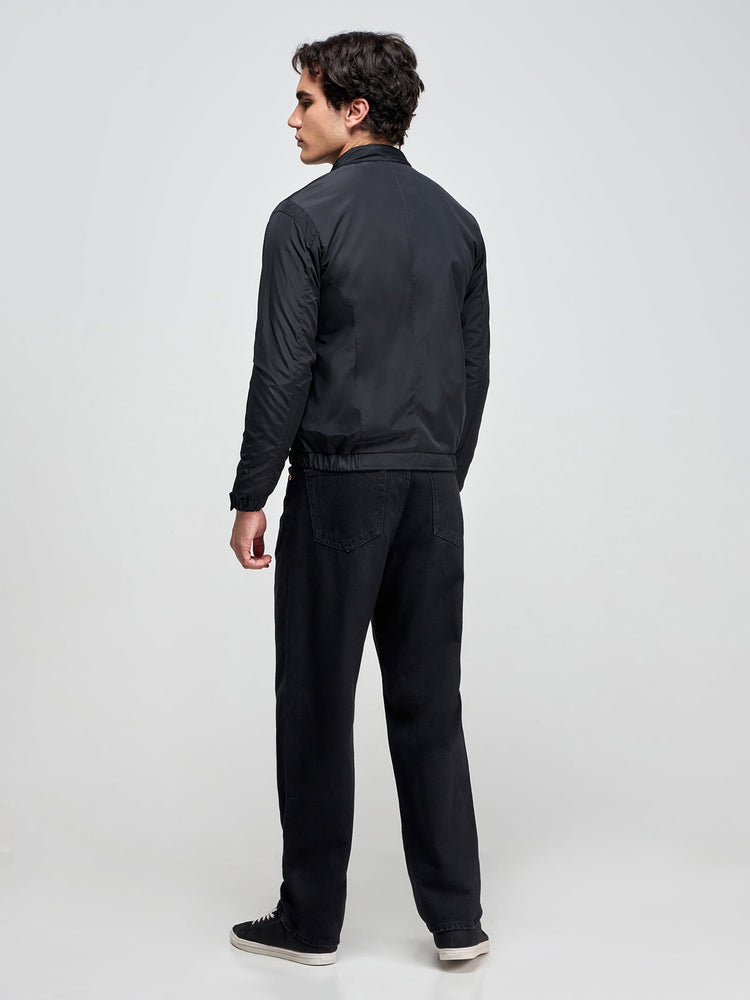 Zipped Biker Jacket