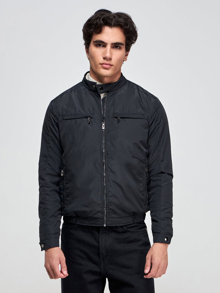 Zipped Biker Jacket
