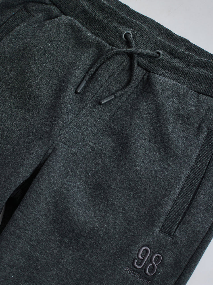 Grey Regular Fit Track Pant