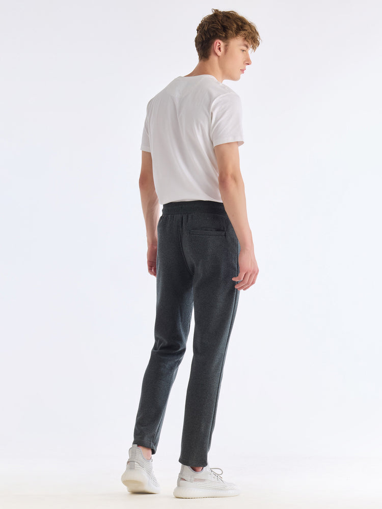 Grey Regular Fit Track Pant