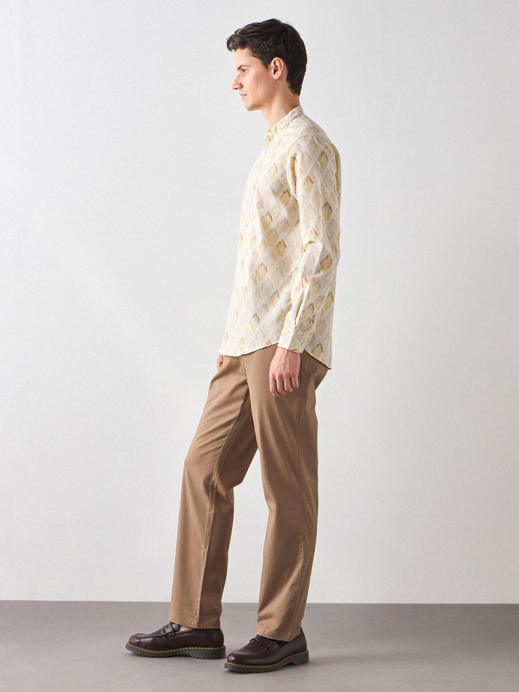 Abstract Print Kurta