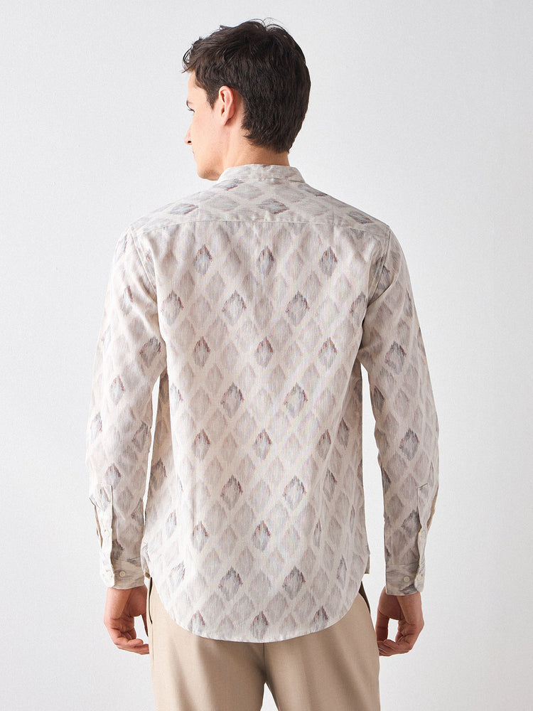 Abstract Print Kurta