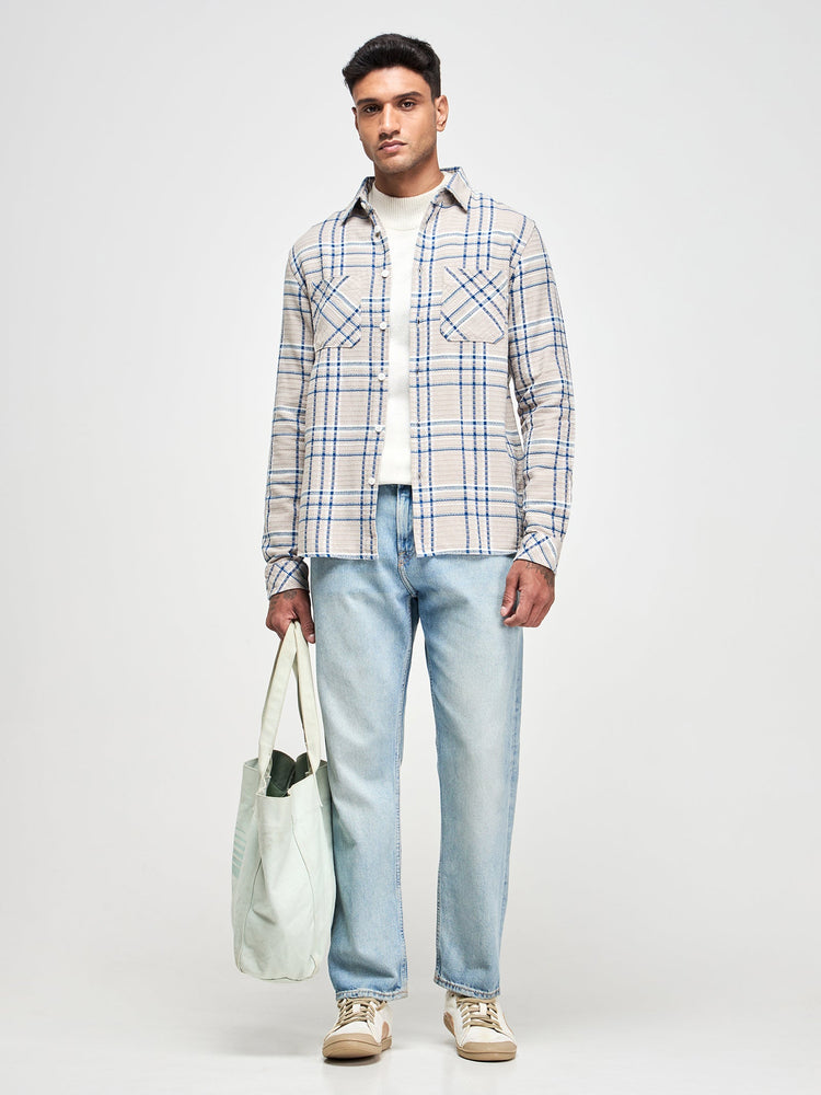 Checked Over Shirt