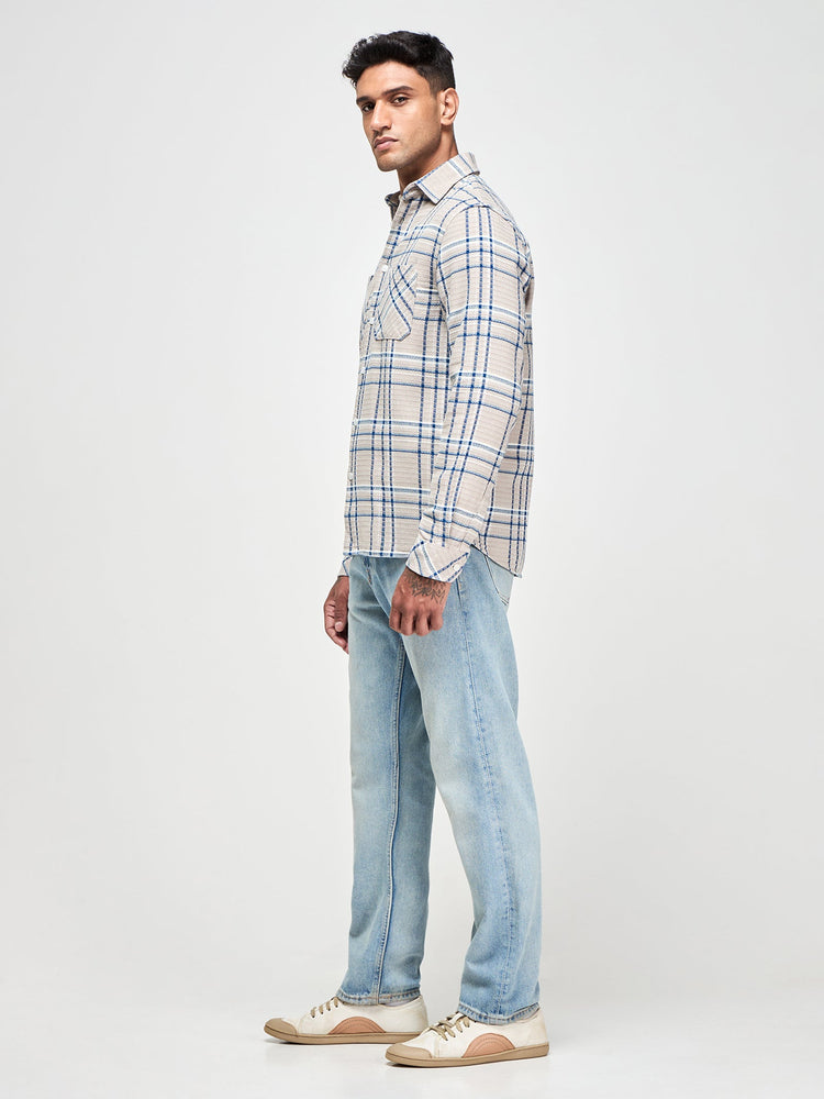 Checked Over Shirt