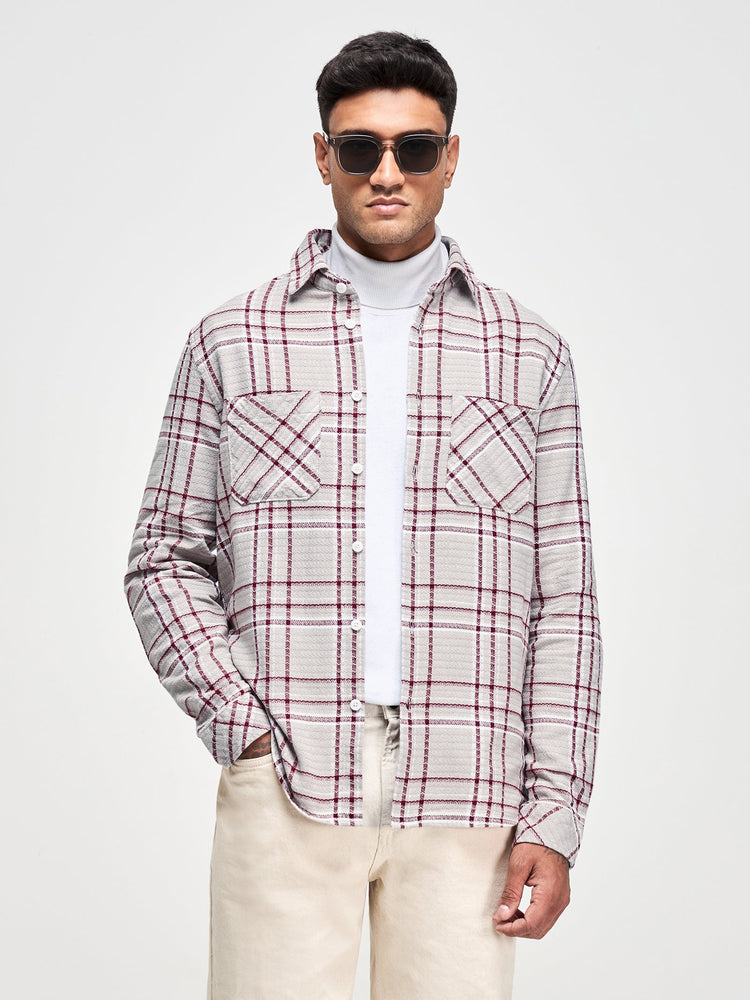 Checked Over Shirt