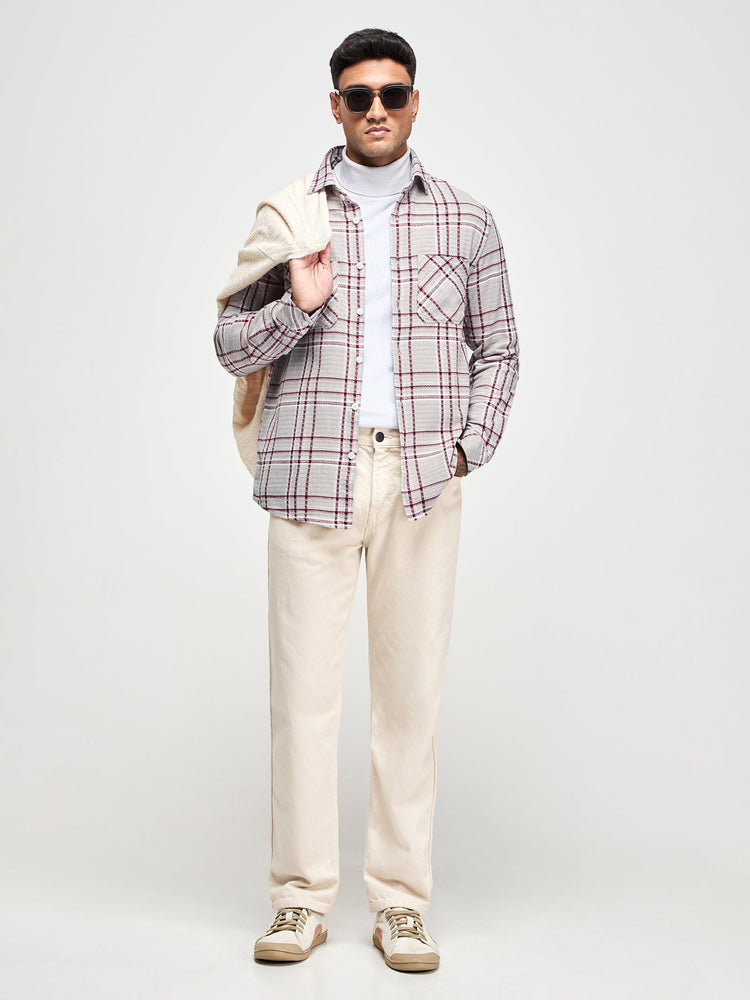 Checked Over Shirt