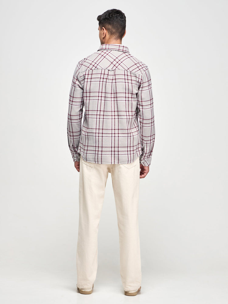 Checked Over Shirt